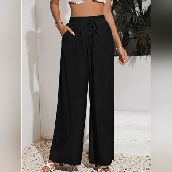 Palazzo flowy pants - Picture 2 of 8